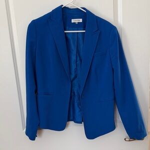 Calvin Klein Women's Vibrant Blue Suit Jacket